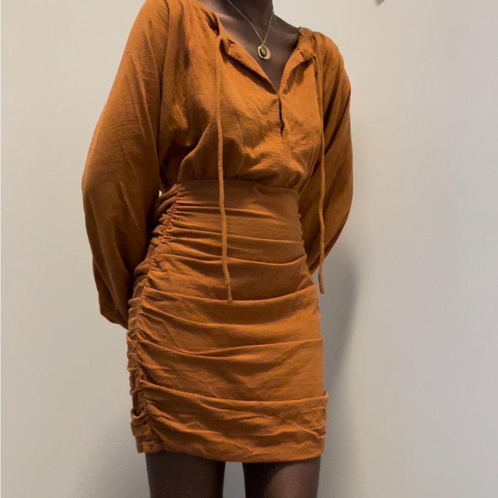 XS Free People Orange dress